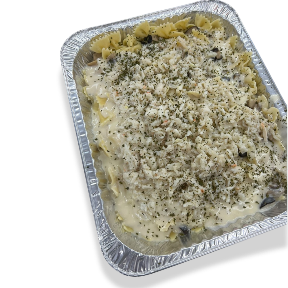 蟹肉卡邦尼意粉