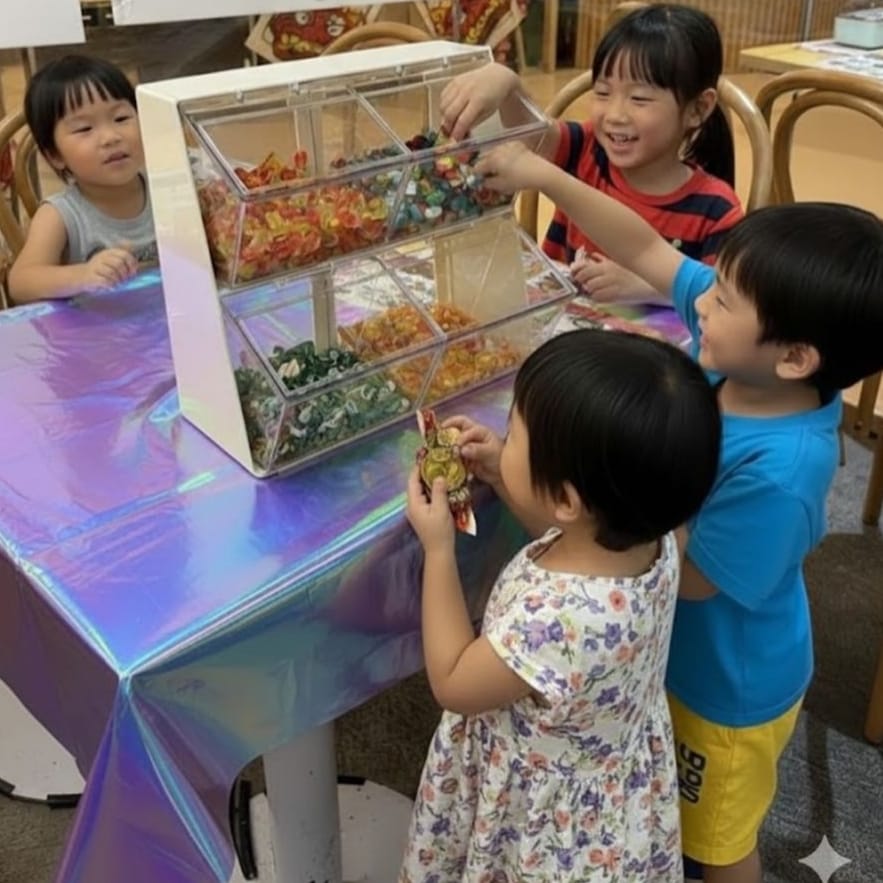 夾糖糖果盒