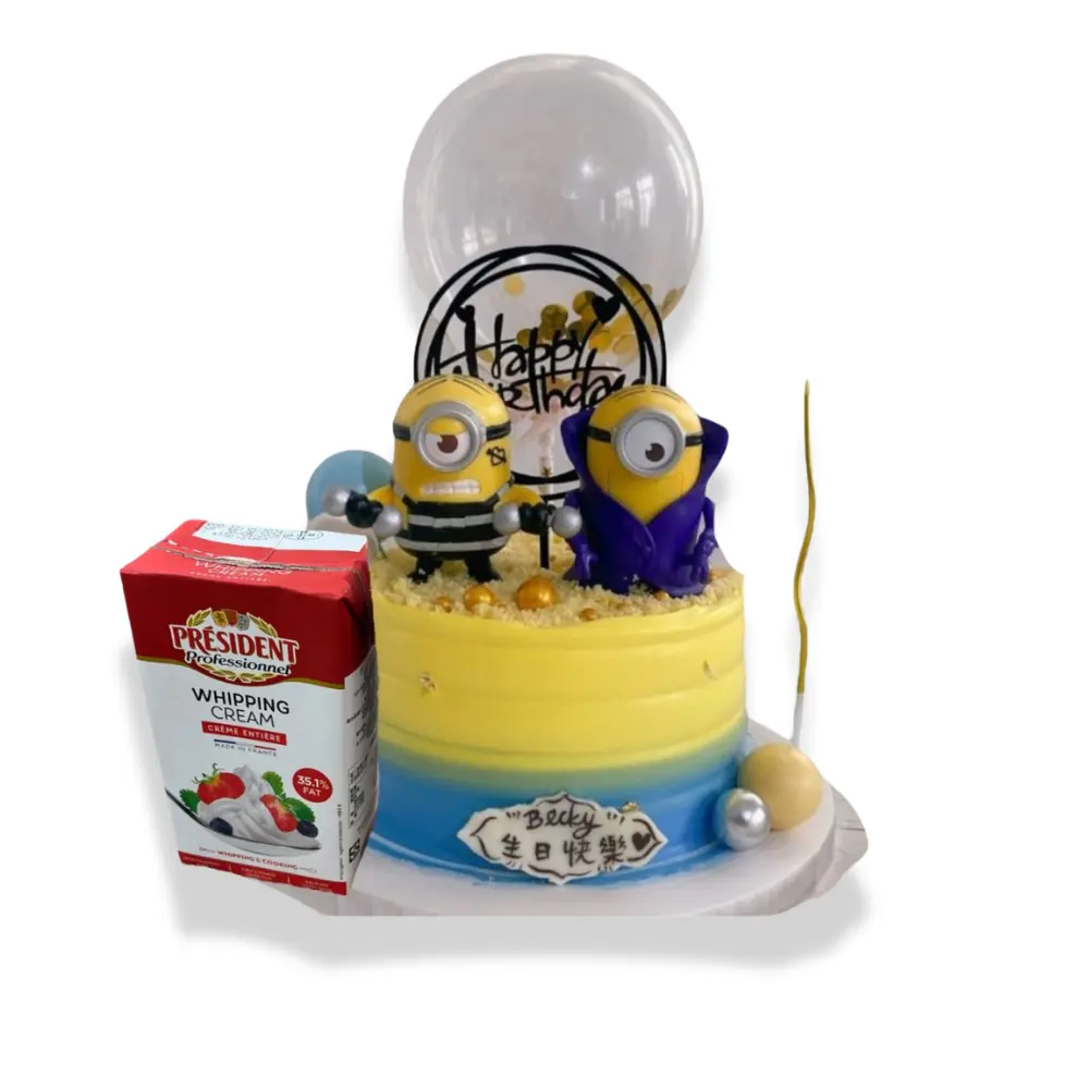 Minion 反斗兵團小黃人蛋糕