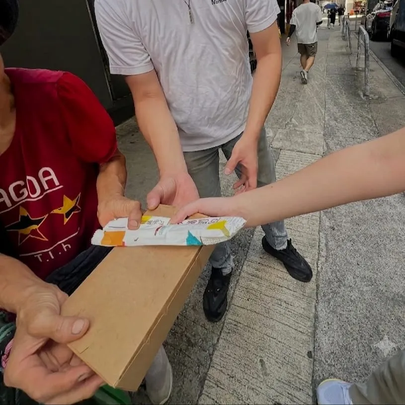 贊助露宿者飯盒